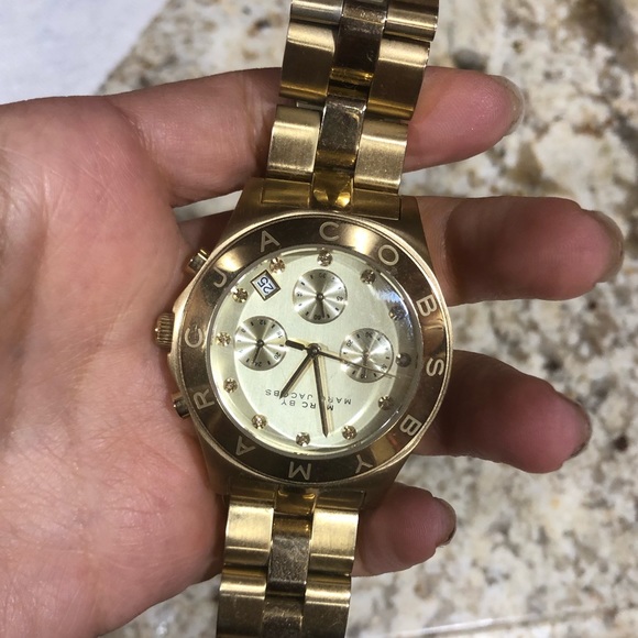 Marc Jacobs gold watch - Picture 2 of 6